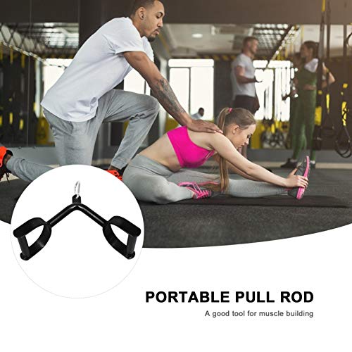 BesPORTBLE cabo para máquina de cabos acessórios de aço resistente, alça de exercícios para academia