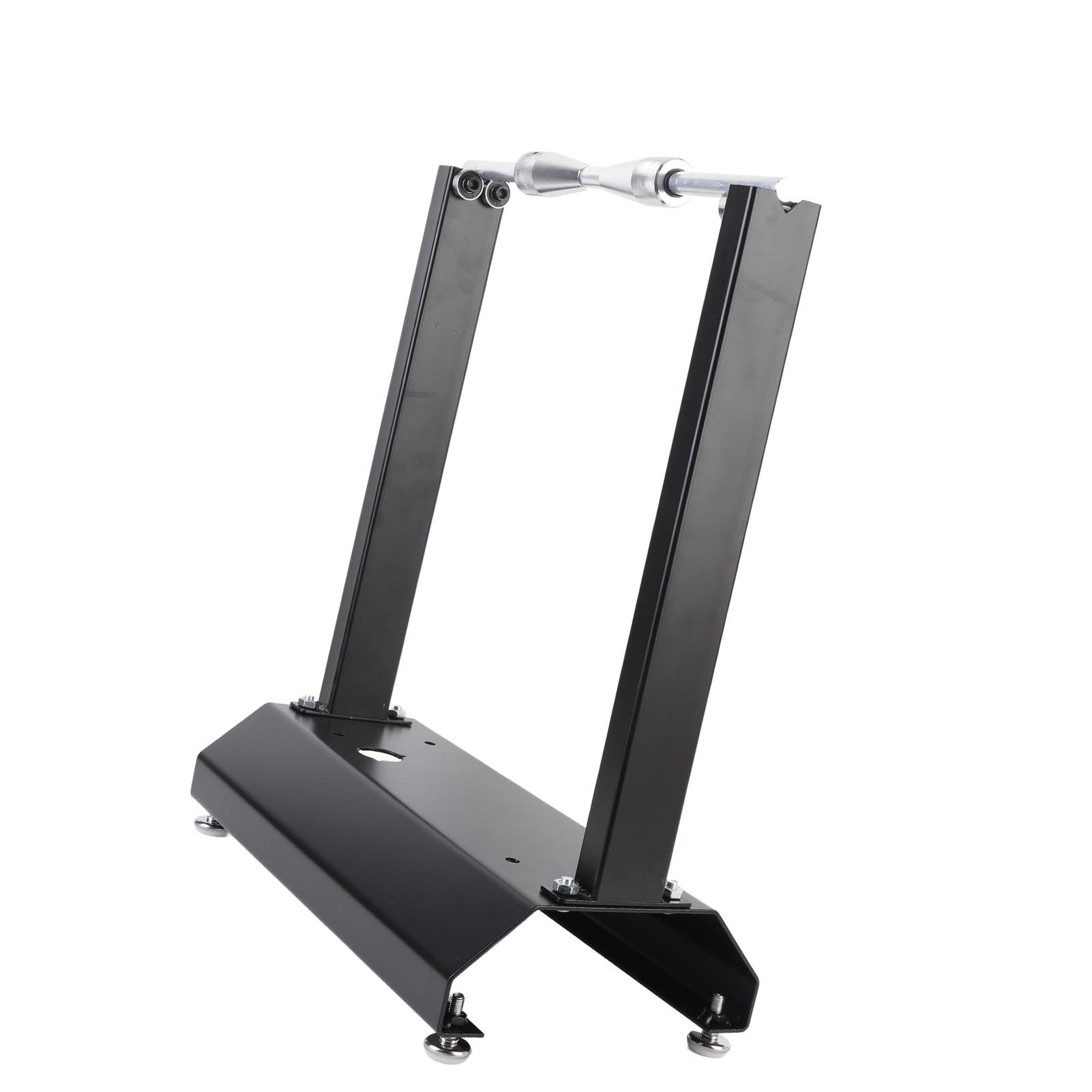 Balanceador de Ruedas para Bicicletas de Motocicleta, Herramienta de Equilibrador de Neumáticos Profesional, Servicio Pesado, con Conos de Centrado Ajustable, para Estructura