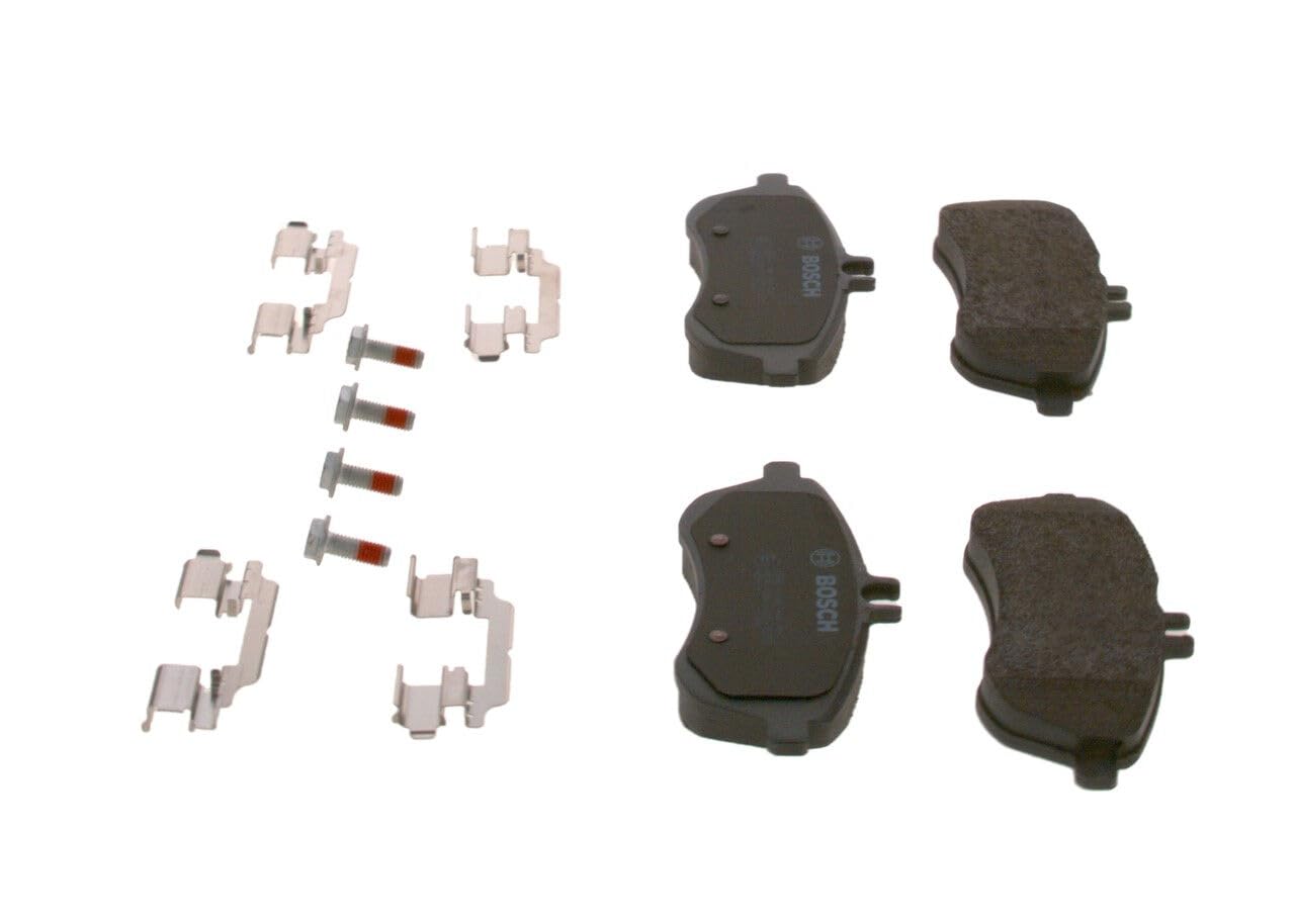 Bosch BP2652 Pastillas de freno - Eje delantero - certificación ECE-R90 - 1 juego de 4 pastillas
