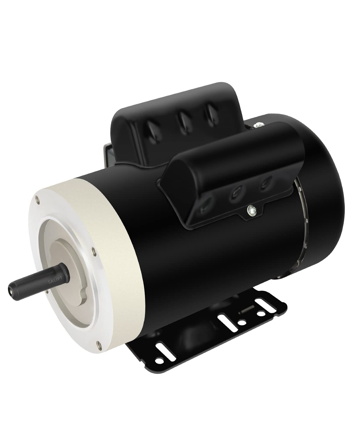 FAHKNS 2HP Electric Motor nameplate with wiring diagram