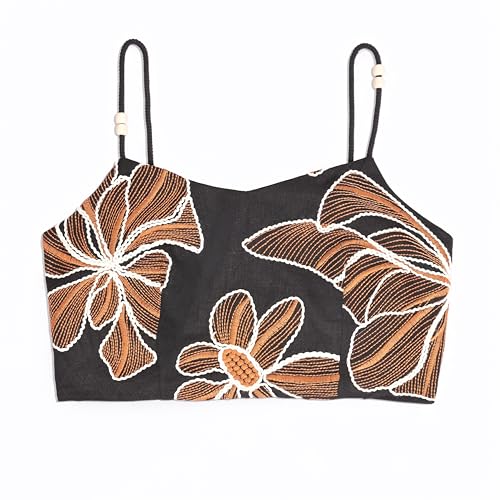 YUSHE Floral Print Crop Top Maxi Skirt 2 Piece Set Flower Pattern Airport Summer Outfit Women's Coord Fashion Vacation Dress2