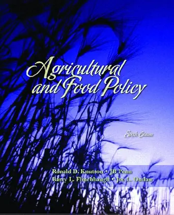 Agricultural and Food Policy, 6th Edition - Instructor's Manual - img