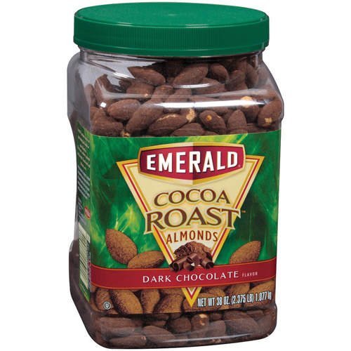 Emerald Cocoa Roast Dark Choc. Almonds 38 oz. CASE