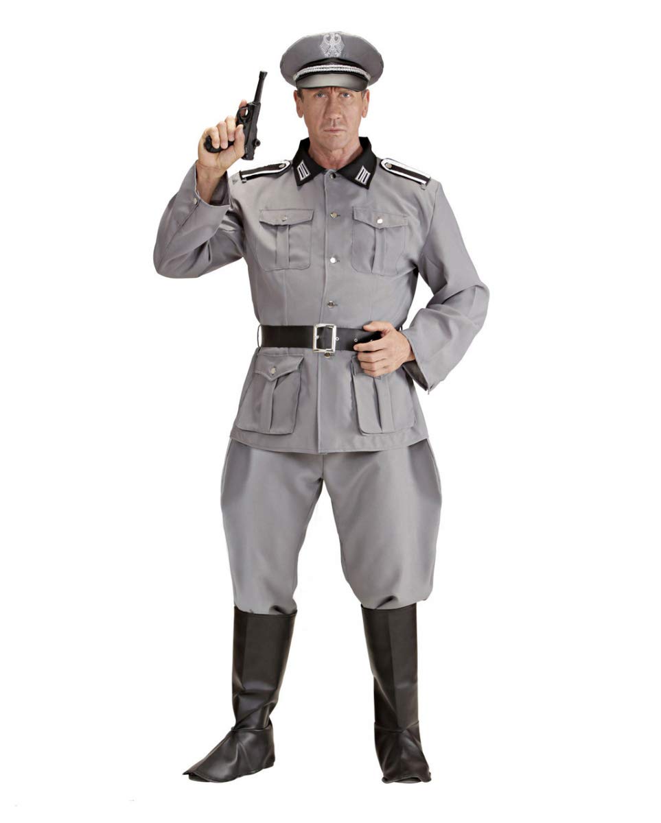 Horror-Shop Soldati in Uniforme Grigia XL