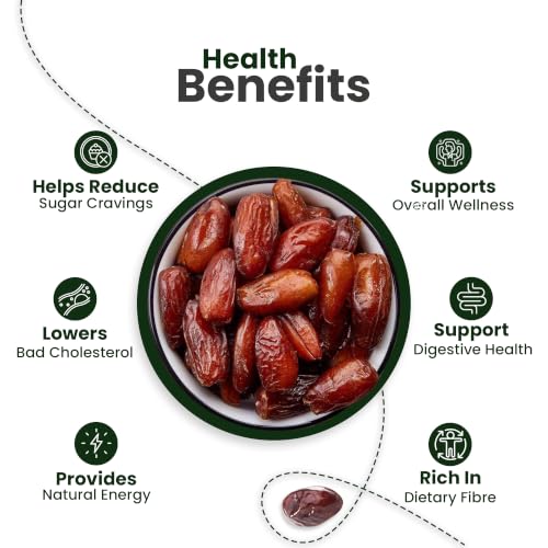 Image of Nutraj Seedless Arabian Dates 250g