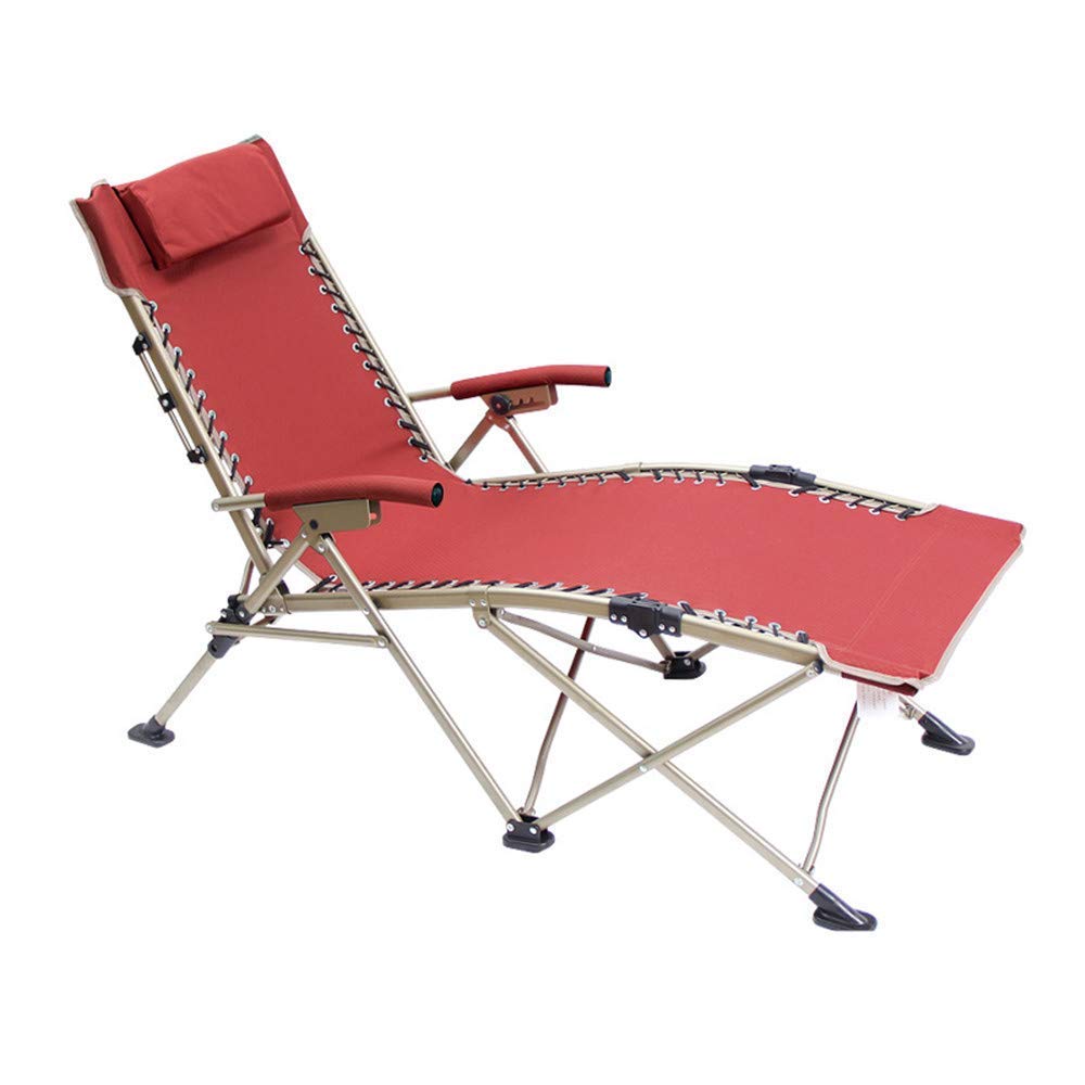 Chaise de camping pliante zéro gravité idéale au bord de la piscine