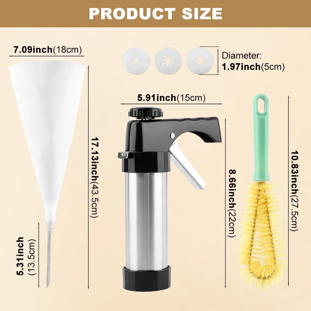 Churro Maker Machine,for Cake, Various Shapes, Máquina para Hacer Churros