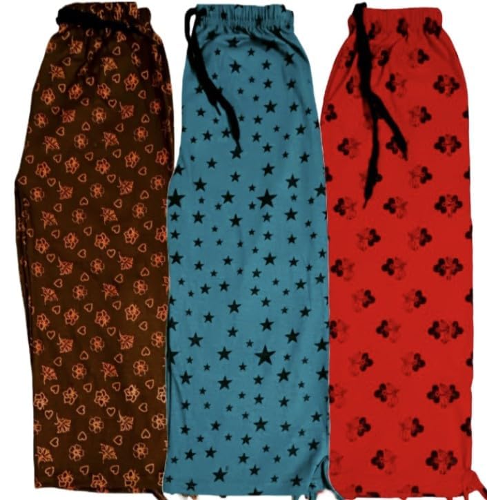 nanmaya Regular Fit Capri Pants for Women, Cotton, Printed, Pack of 3 (Prints and Colors may Vary)-picture-39