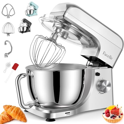 Impastatrice Planetaria, Facelle 1300W 10 Velocità con Impulso Planetaria...