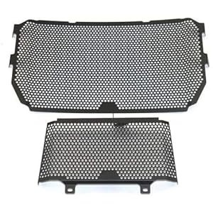 Felicey Parfaitement Applicable Moto Accessoires Moto Radiateur Cooler for Y.A.M.A.H.A R1 R1M r1S 2015-2017 MT-10 2016-2017 Accessoires Moto radiateur Cooler Design élégant (Color : Guard Cover)