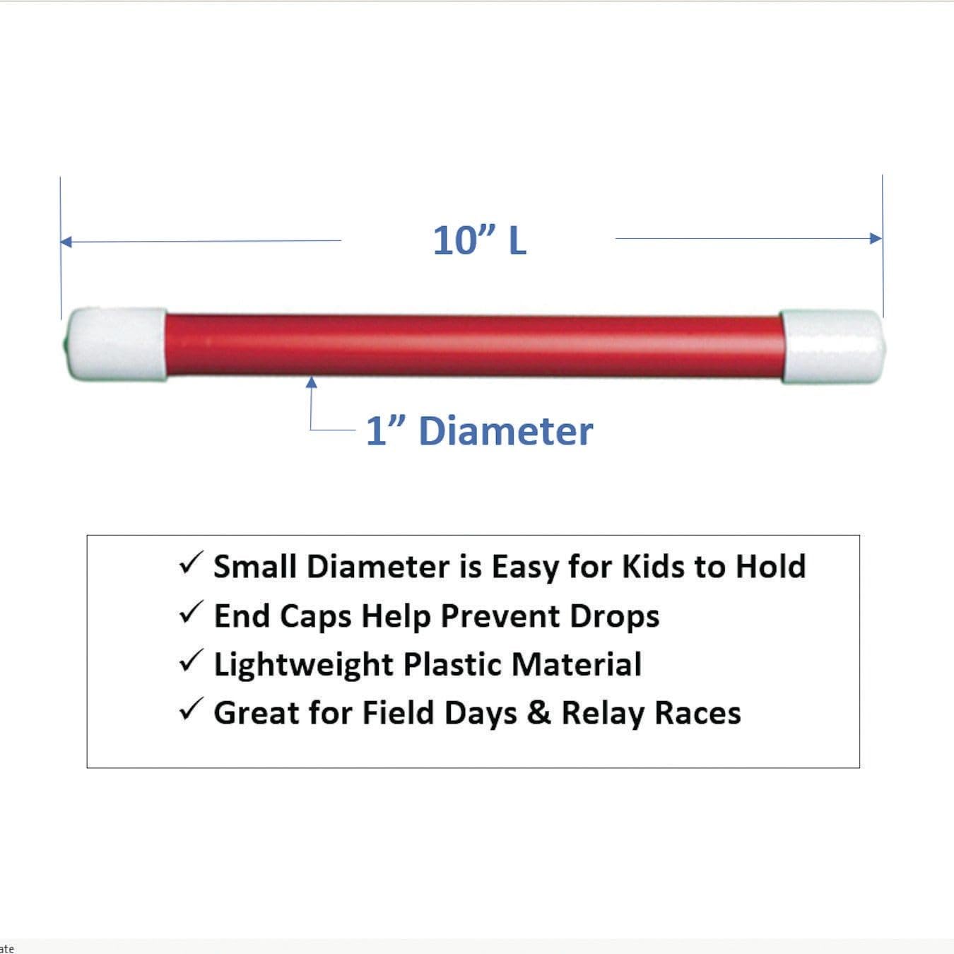 Spectrum Easy-Grip Relay Batons