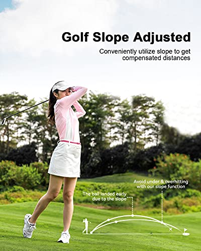 Mileseey-telemetro-Golf-800m-Pantalla-LCD-telemetros-Golf-con-Interruptor-de-inclinacion-Bloqueo-de-Bandera-y-vibracion-precision-de–05-M-Montaje-en-tripode-escaneo-Continuo-telemetro-Caza