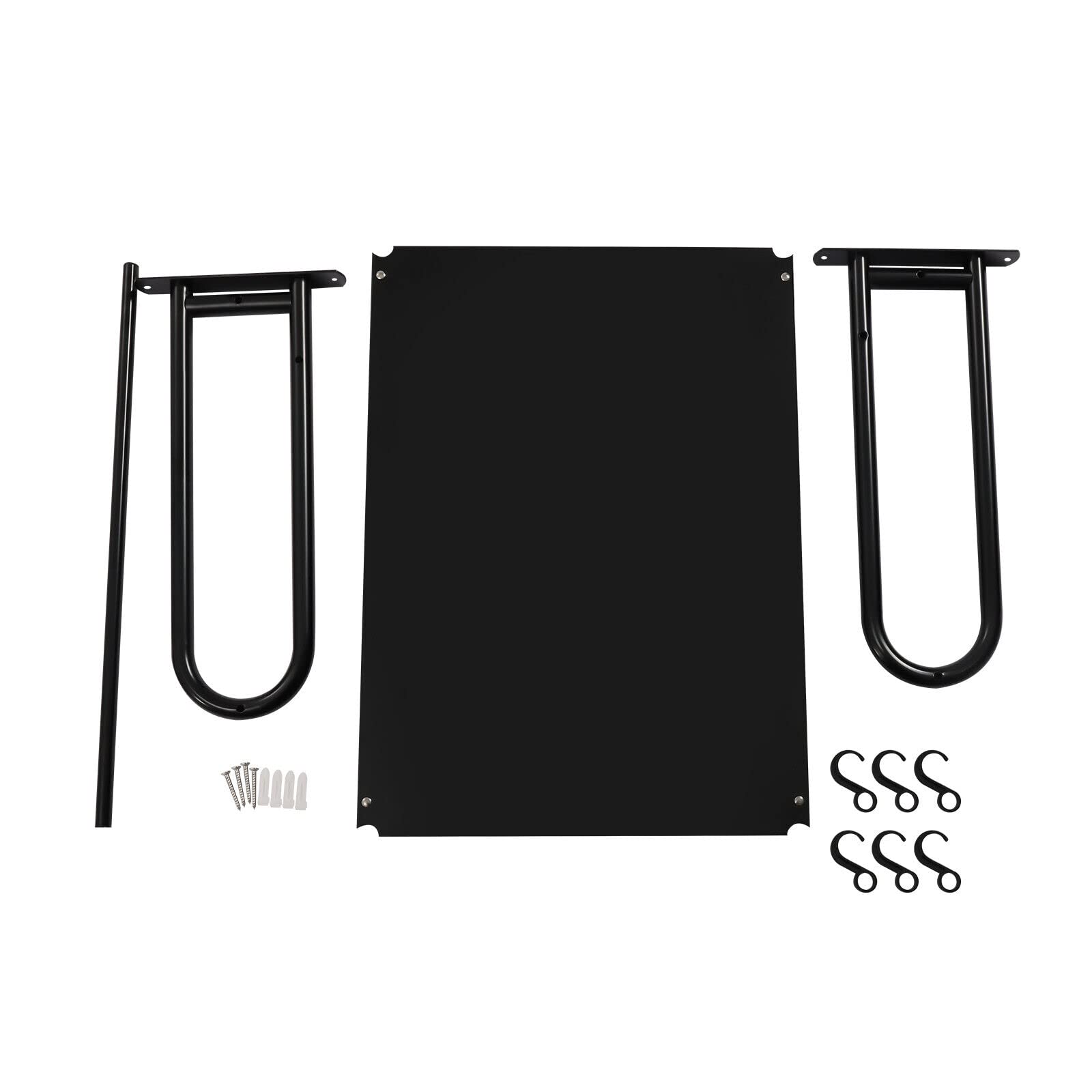 Soporte para microondas, estante de cocina, estante para microondas montado en la pared, con 6 ganchos móviles, acero inoxidable, soporte para microondas, estante de pared, estante de pared