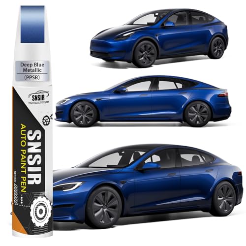 Car Touch up Paint(Deep Blue Metallic(PPSB)) Compatible with Tesla Model...
