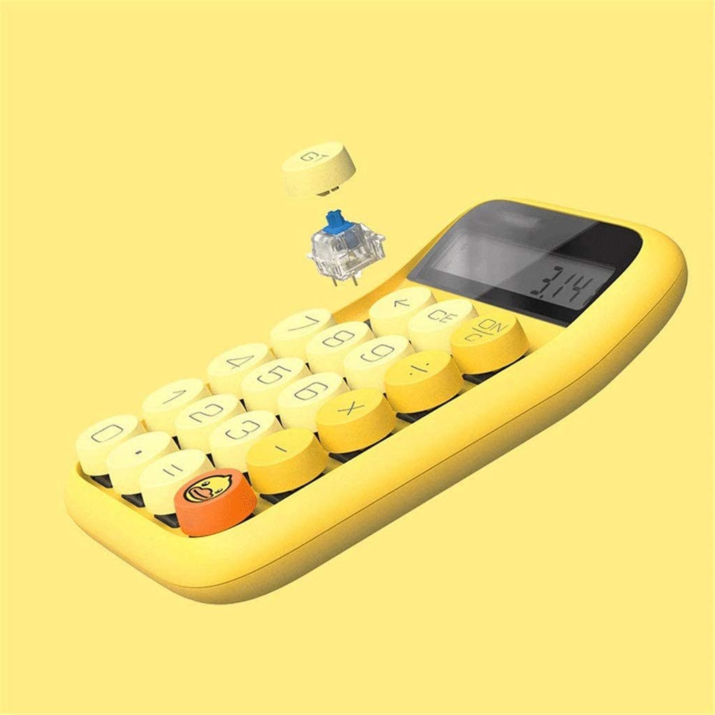 Calcolatrice, standard funzionale calcolatrice da tavolo e batteria AA Power elettronica Ampio display