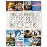 Sawnfay Vision Board Book - 2026 Vision Board Sticker Book, with Motivational Images & Quotes, Vision Board Kit & Supplies for Women