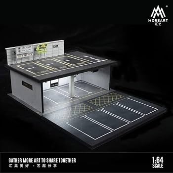 MoreArt  立体駐車場 パーキングスペース ブロックスタイル ジオラマ Amazon.co.jp: MoreArt 立体駐車場 パーキングスペース ブロック