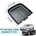 Center Console Wireless Charging Mat for Rivian R1T R1S 2025 2024 2023 2022 Accessories Silicone Non-Slip Charging Protective Pad Phone Charge Area Liner Waterproof Easy Clean Black