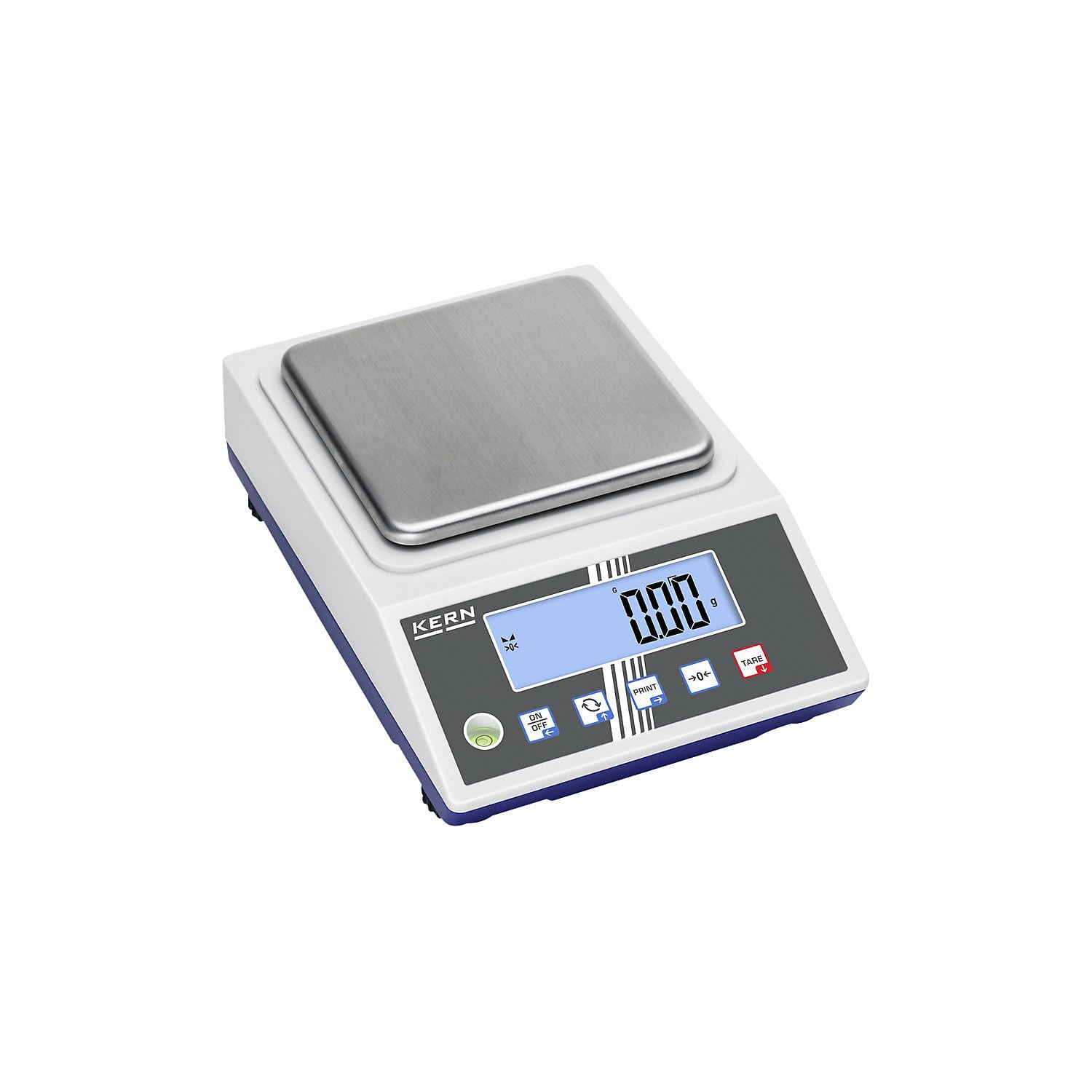 KERN | Präzisionswaage IoT-Line | Wägeplattform-BxT 163 x 245 mm, Wägebereich max 600 g