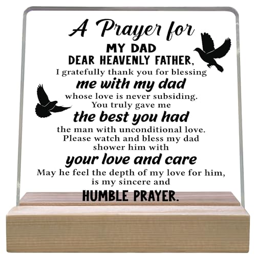 Christian Gifts for Dad from Daughter, Father's Day Religious Gifts,