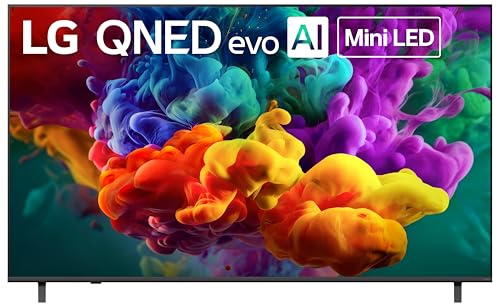 LG 75-Inch Class QNED evo AI QNED84B Series Mini LED 4K Smart TV w/HDR10 AI Super Upscaling 4K Filmmaker Mode Wow Orchestra Compatible with Alexa (75QNED84BUA 2026)