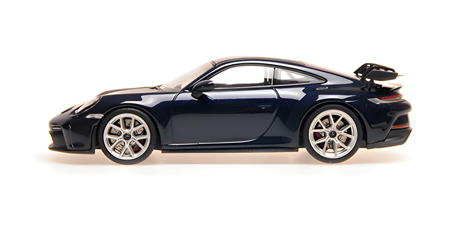 Minichamps 410069208 Porsch. 911 (992) GT3 Blue Metallic 2021 - scala 1/43 - auto in miniatura da collezione