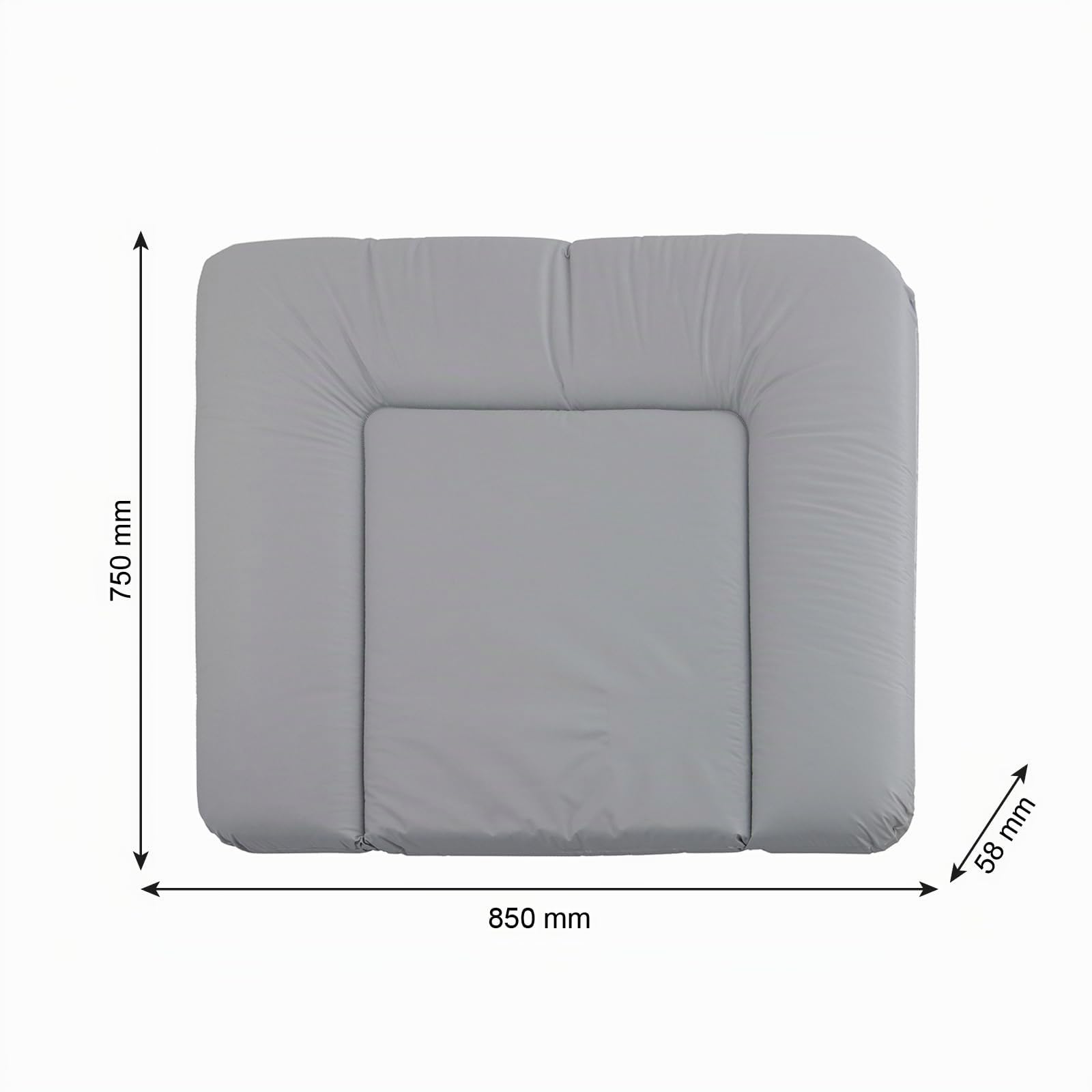 Rotho Babydesign Wickelauflage Breit (85 x 72 cm)