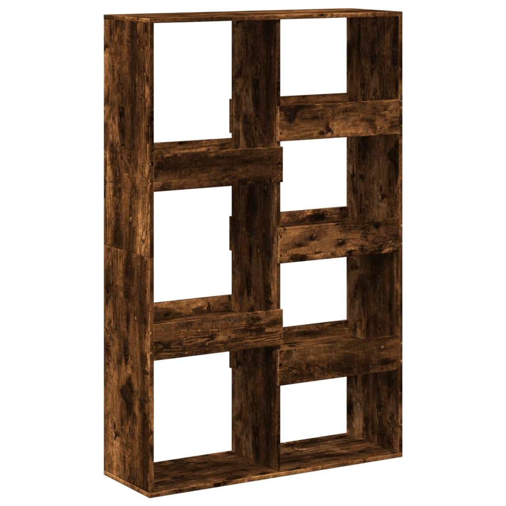 Libreria di incenso 100 x 33 x 155,5 cm, materiale in legno, 7 scomparti, versatile per soggiorno, studio, pratica custodia a libro