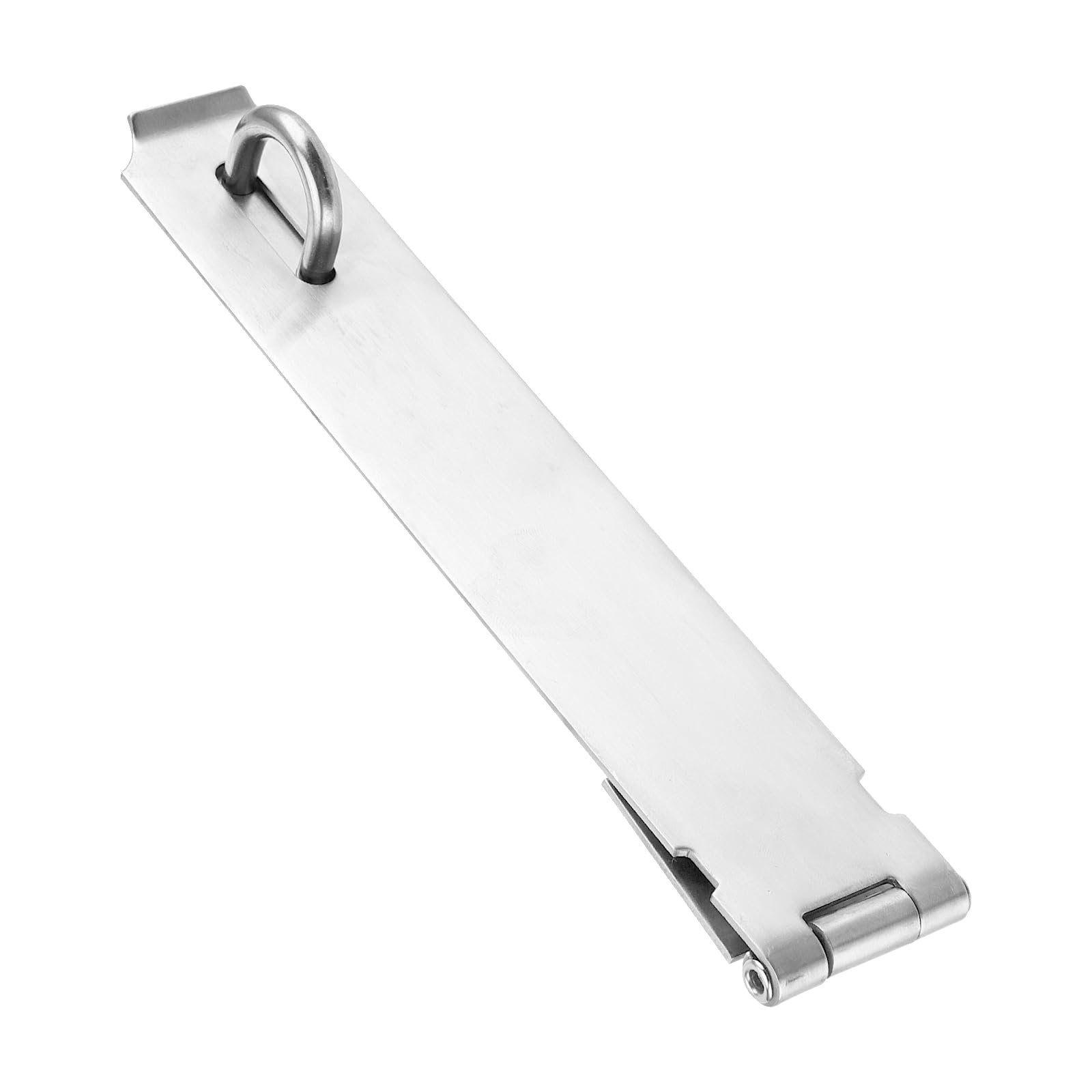 KINJOEK 4 pestillos de seguridad de acero inoxidable extragrueso de 8 pulgadas con tornillos de montaje, cerrojos de puerta de 2.8 mm para puerta de valla, puerta, gabinetes