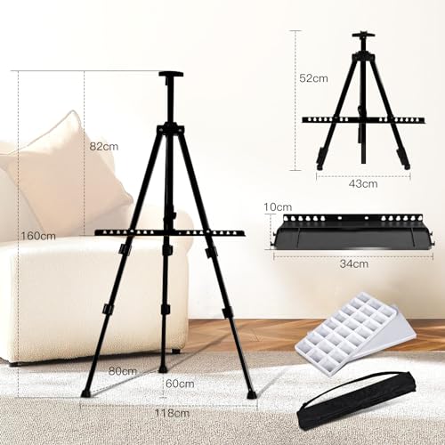 La mejor selección de Caballetes los 5 más buscados. 20 Caballetes marca QianMu (2)