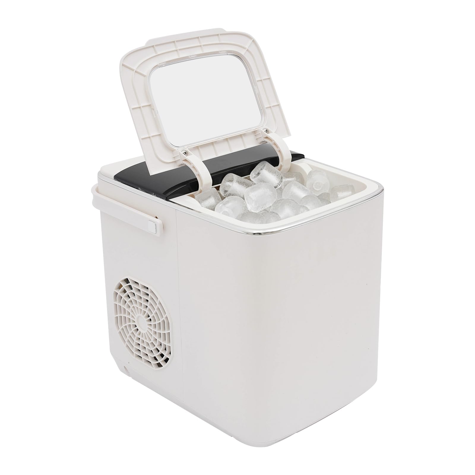 Machine à glaçons, machine à glaçons avec réservoir de 1,5 l, nettoyage