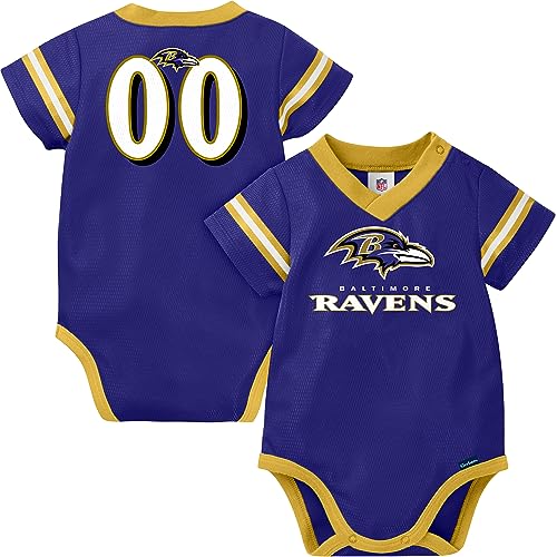 Image of Gerber NFL Unisex Baby Nfl Team Jersey Onesie Bodysuit