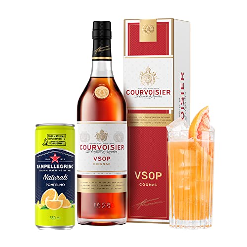 Courvoisier VSOP Cognac and San Pellegrino Grapefruit Gala Cocktail Bundle (makes x 14 cocktails)