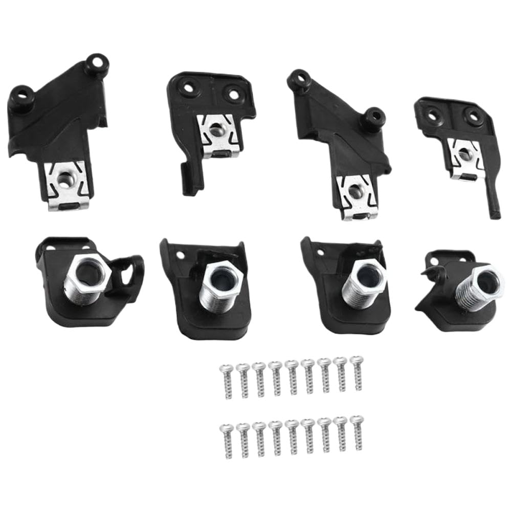Kit de Reparación de Soporte de Faro Delantero y Parachoques 5N0998226B 5N0998225B Compatible con Coche 2012-2017