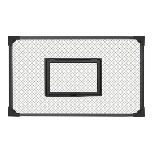 FewNvWa Selbstmontage Aquarienabdeckung mit Sprungschutznetz für Aquarien, 60x30cm