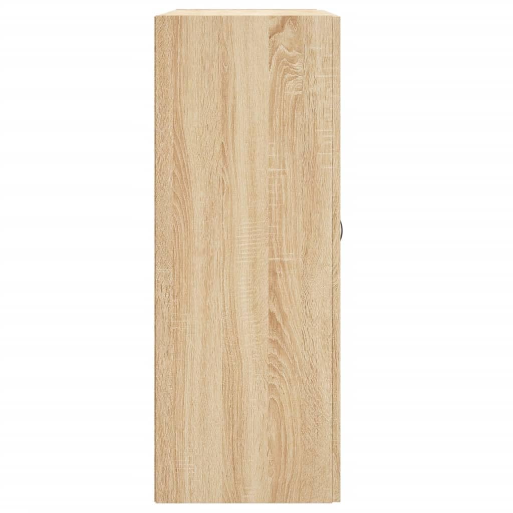 Set di 2 armadi da parete in rovere Sonoma, 69,5 x 34 x 90 cm, in