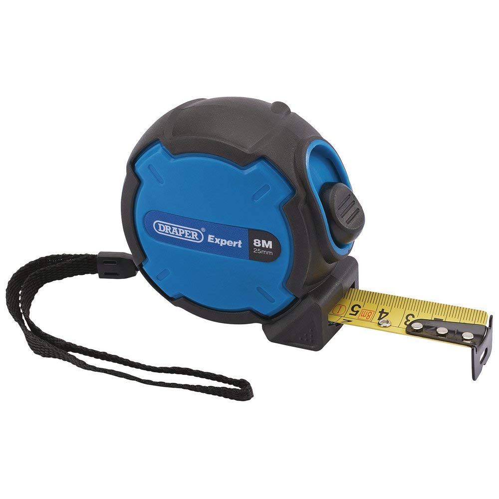 Draper 82465 Measuring Tape (8M/26ft x 25mm), Blue