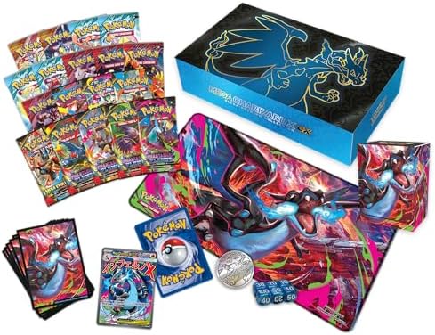 Pokémon TCG: Mega Charizard X ex Ultra-Premium Collection (2 Foil Promo Cards, 18 Boosters & Premium Accessories) - View 6