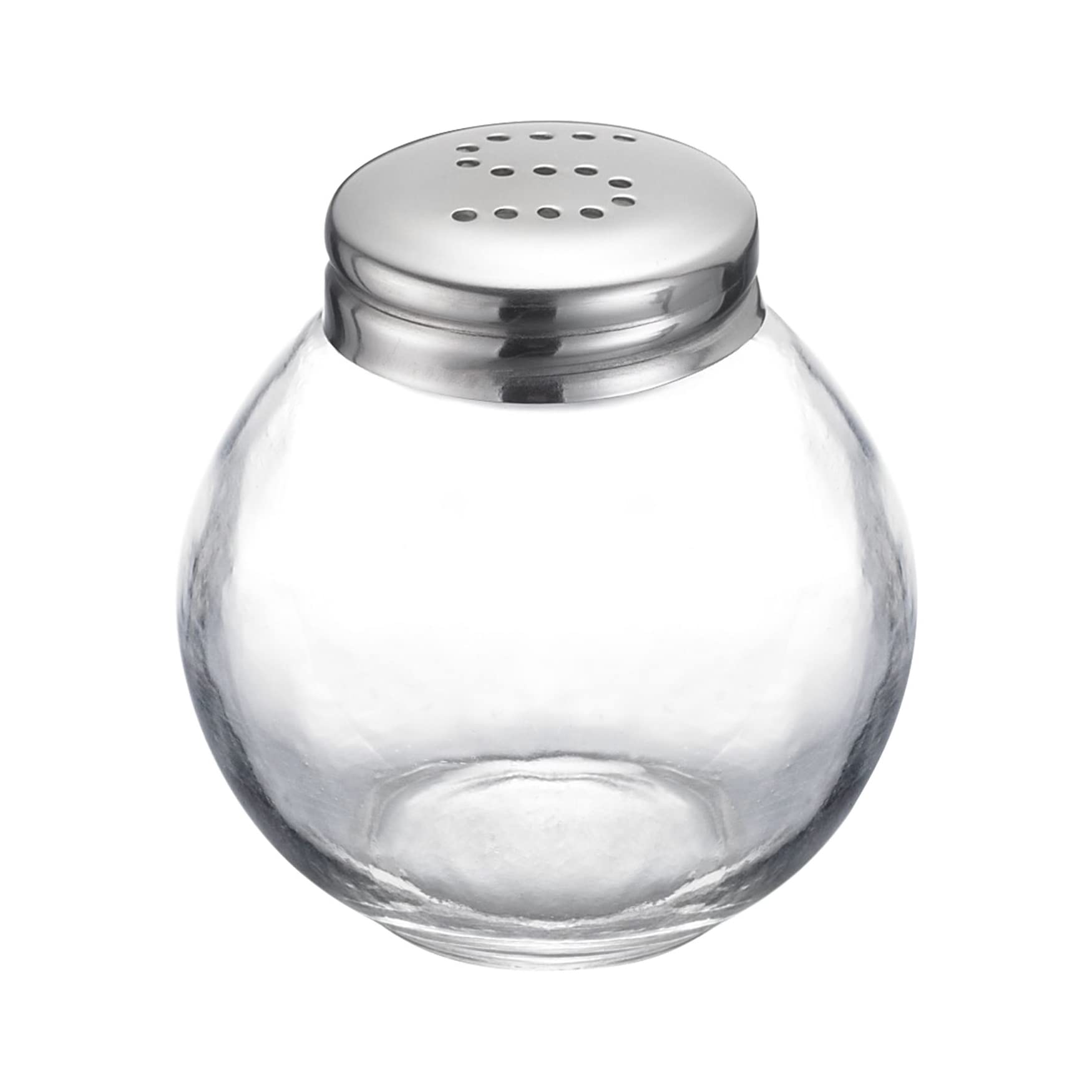 Westmark Solniczka, 12 szt., Pojemność: po 50 ml, Szkło/Stal nierdzewna, Roma, Srebrny/Przezroczysty, 654722E2