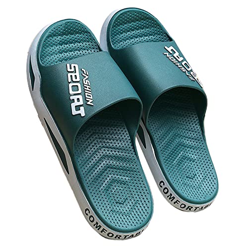 Zapatillas de gran tamaño con suela antideslizante: sandalias cómodas para hogar y exterior