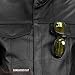 Hot Leathers VSM1039 Men's Premium Leather Club Style Motorcycle Riders Vest JKM Collection-Black-5XL