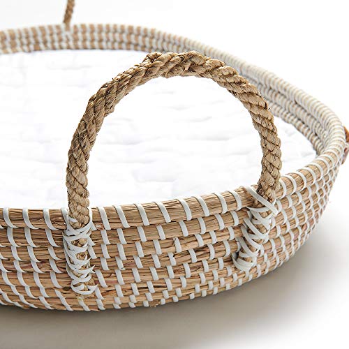 newborn wicker basket