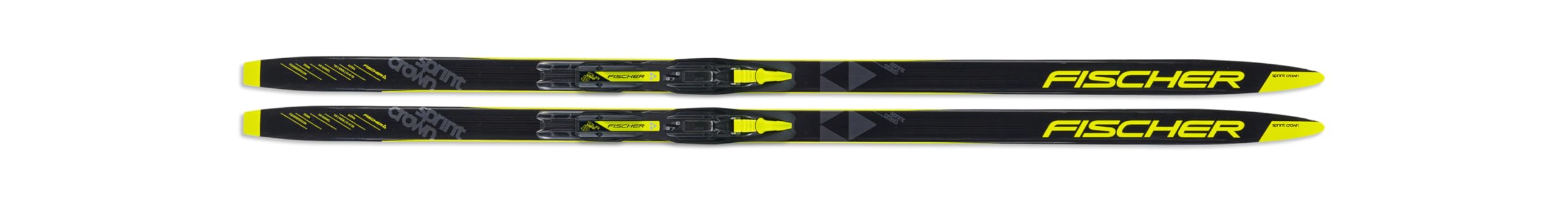 Fischer Kinder Langlaufski-Set Sprint Crown - Ski + Bindung + Schuhe + Stöcke