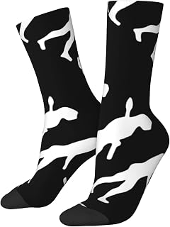 874 Work Socks, Ski Stunt Evolution Walking Socks Anti Sweat Office Socks Casual Men’S Socks For Everyday Women Hiking 40cm