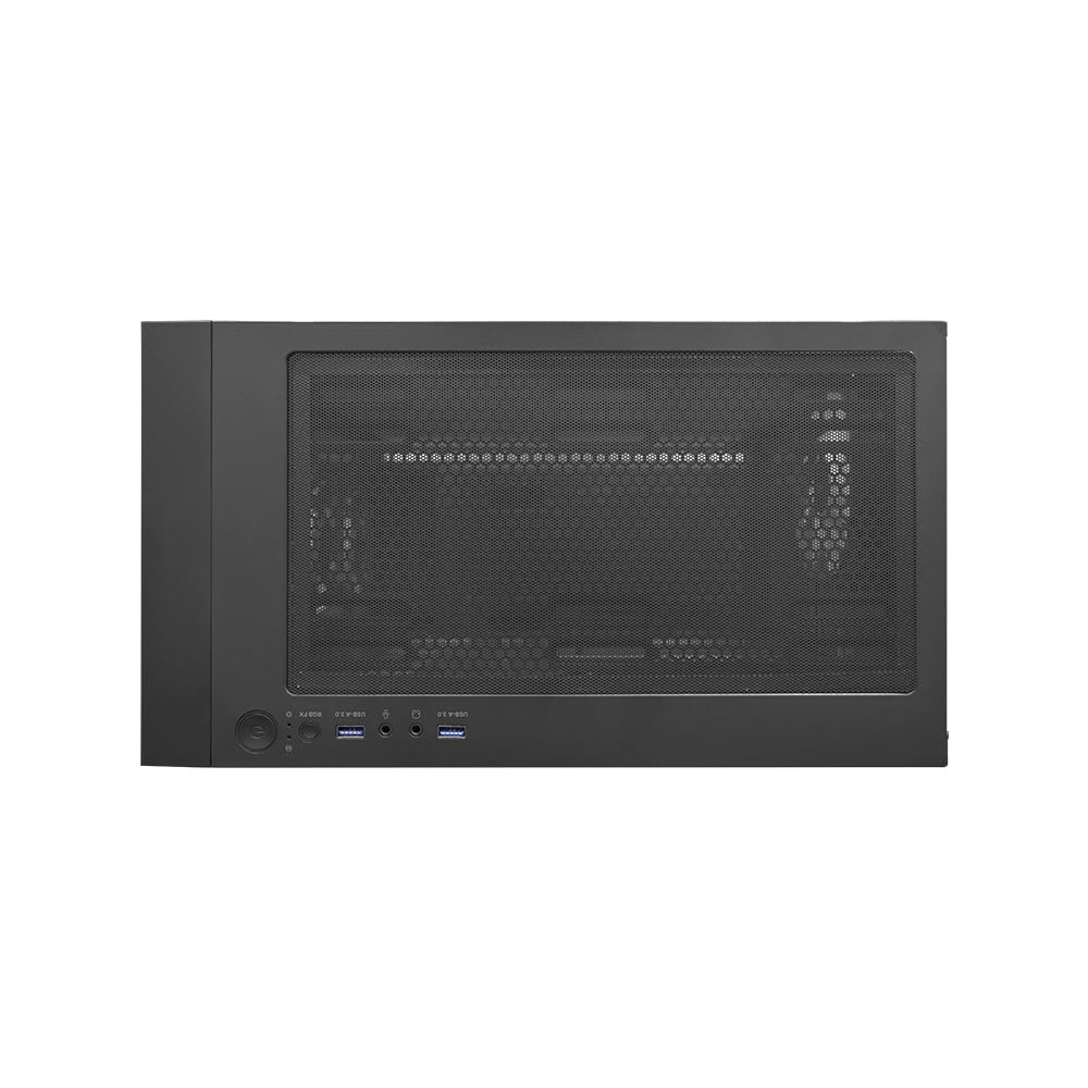 Zolyd Radion - Caja Gaming ATX, Ventana Lateral Completa en Cristal Templado, 4 Ventiladores ARGB incluidos, Frontal Mesh, Soporte Refrigeración Líquida hasta 340mm, Espacio Interno Optimizado, Negro