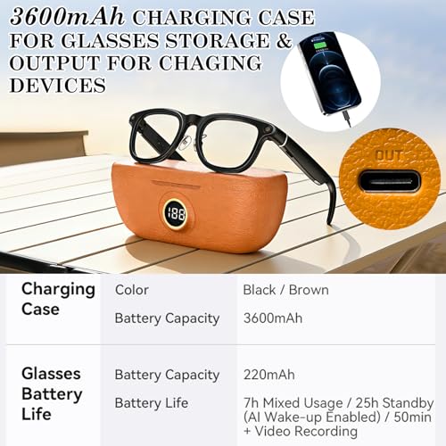 Gafas inteligentes con cámara manos libres y traducción simultánea 5
