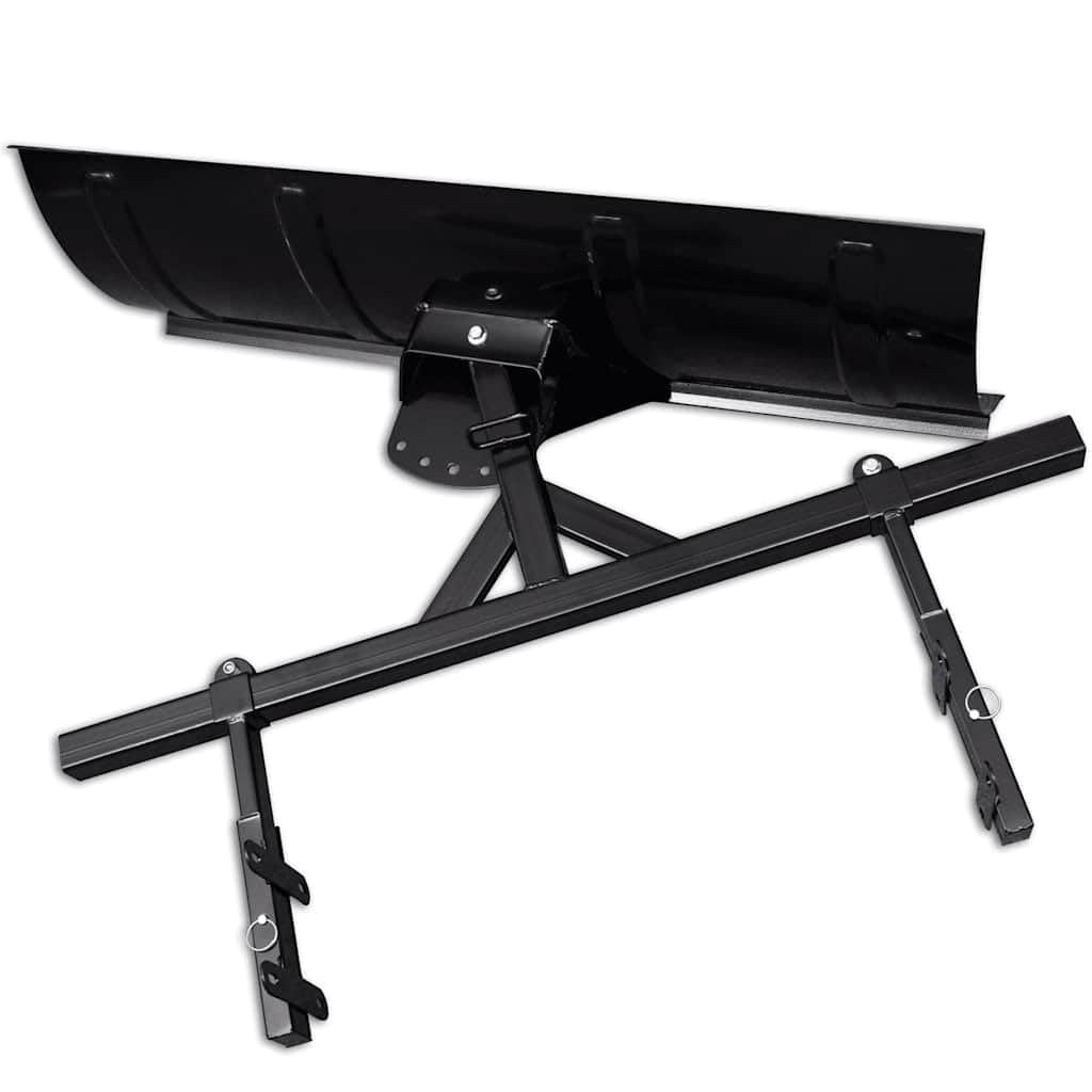 vidaXL Schneeschild für Schneefräse Verstellbar 100x44cm 85cm Schneeschieber