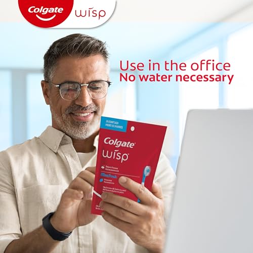 Colgate Max Fresh Wisp Disposable Mini Travel Toothbrushes, Peppermint, 24 Count (Pack of 4) - Image 6