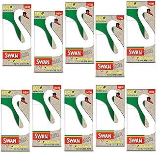 New SWAN Extra Slim Filter Tips Original - VSTAR (Cool Menthol Extra Slim) x 10 Packs
