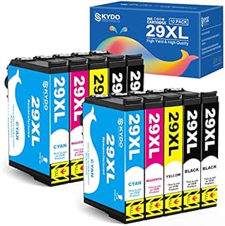 10 Pack 29XL Ink Cartridges Multipack Compatible for Epson 29 XL Ink Cartridges for Epson Expression Home XP-352 XP-342 XP-335 XP-445 XP-442 XP-455 XP-235 XP-452 Printer